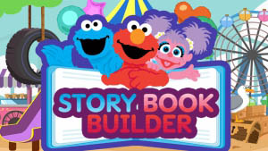 elmo abby and cookie monster story book