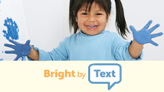 bright by text