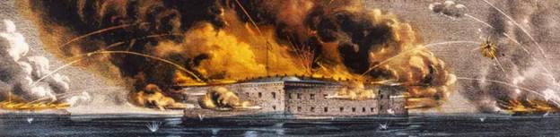 Battle of Fort Sumter, 1861