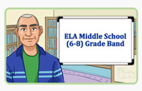 home page image of middle school module about text-dependent questions