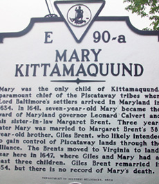 Mary Kittamaquund